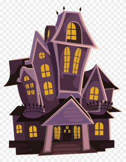 House Clipart Transparent Washed Out - Haunted Mansion ...