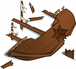 Shipwreck Clip Art at Clker.com - vector clip art online, royalty ...