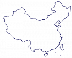 Ancient China Map Clipart
