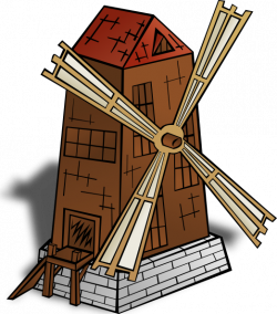 Windmill Clip Art at Clker.com - vector clip art online, royalty ...