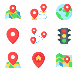 198 map icon packs - Vector icon packs - SVG, PSD, PNG, EPS & Icon ...