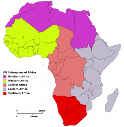 UN Subregions of Africa | MAPS | Pinterest | Africa