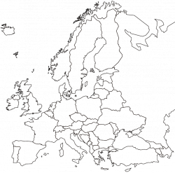 Inspirational World Atlas Europe Blank Map | Eduteach.co