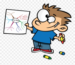 Clipart Map Community - Mind Mapping For Kids - Png Download ...
