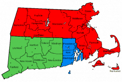 Fun In New England - County Map
