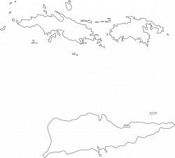 Us Virgin Islands Map Outline | Cdoovision.com