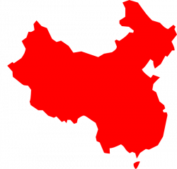 China Map Silhouette at GetDrawings.com | Free for personal use ...