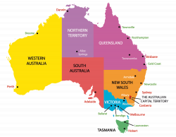 Map Of Australia With States And Capitals 10 Maps Update 619336 ...