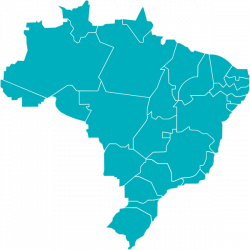 Map Brazil Clip Art at Clker.com - vector clip art online, royalty ...