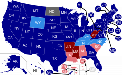 Map Of Us Political Parties | Cdoovision.com