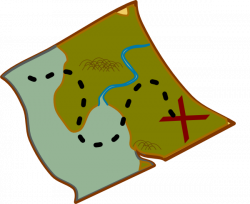 Treasure Map Clip Art at Clker.com - vector clip art online ...