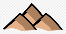 Small Map Mountains Clipart - Symbol Of Mountain In Map ...