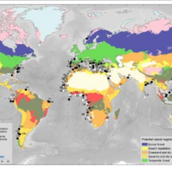 Maps of western Europe with pollen-based quantitative climate ...