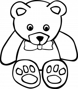 Teddy Bear kids coloring pages for Pre-K through 1st Grade kids kids ...