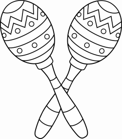 Contemporary Maracas Coloring Pages Gallery - Coloring Paper ...
