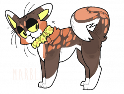 Buzzardsong - Warrior Cats Character Doodle by Marble-Cat-Paws on ...