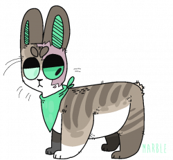 Badgertooth - Warrior Cats Character Doodle by Marble-Cat-Paws on ...
