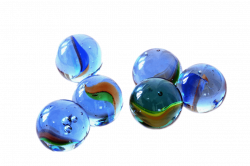 Small Blue Marbles transparent PNG - StickPNG