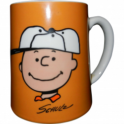 Vintage Charlie Brown Coffee Mug 1971. | Peanuts | Pinterest | Brown ...