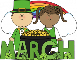 March Clip Art - March Images - Month of March Clip Art
