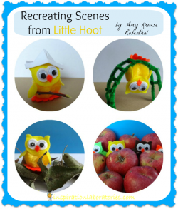 Owl Craft and Play Scenes {Virtual Book Club for Kids} | Inspiration ...