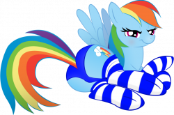 Socks for Rainbow Dash by PinkiePizzles on DeviantArt
