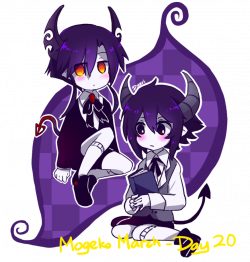 Mogeko March - day 20 : fav child - Satanick hater by AremiAltaria ...