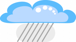 Public Domain Clip Art Image | Drakoon Rain Cloud 1 | ID ...