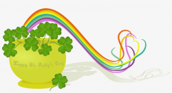 Pot Of Gold Pictures - March Clipart Transparent PNG Image ...