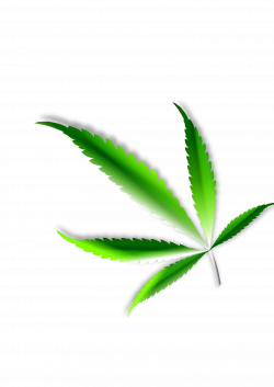 Clipart - Cannabis leaf