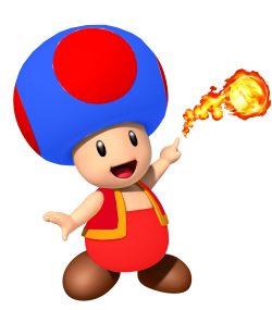 Image - Fire Blue Toad.png | The New Super Mario Bros. Wiki | FANDOM ...