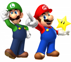 printable clip art of mario and luigi by coloring point for kids ...