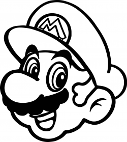 Super Mario Happy Face Coloring Page | mario | Super mario ...