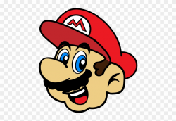 Mario Clipart Face - Cara De Mario Bros - Png Download ...