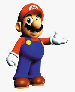 Mario Clipart Mario 64 - Mario 64 Mario Png #1506731 - Free ...