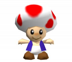 Nintendo 64 - Super Mario 64 - Toad - The Models Resource