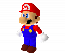 Nintendo 64 - Super Mario 64 - Mario - The Models Resource