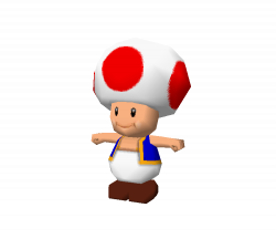 DS / DSi - Super Mario 64 DS - Toad - The Models Resource