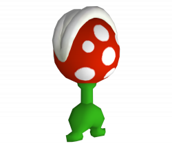 Wii - New Super Mario Bros. Wii - Stalking Piranha Plant - The ...