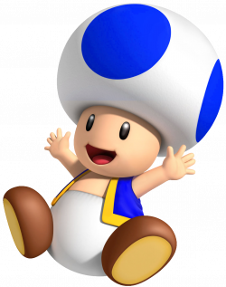 Blue Toad | Pinterest | Toad, Nintendo and Super mario bros
