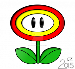 Super Mario Flower by fieldsofdaisies on DeviantArt