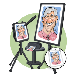 Packages and Rates — Caricatures By Brad: Live Caricature Artist ...