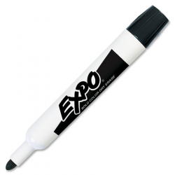 Expo Bold Color Dry-erase Markers - Bullet Marker Point Style - Assorted -  4 / Set