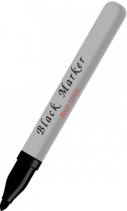Black Permanent Marker Clip Art at Clker.com - vector clip ...