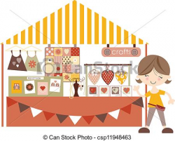 Crafts- Market Craft fair with | Clipart Panda - Free ...