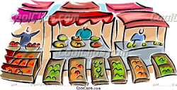 outdoor food market | Clipart Panda - Free Clipart Images