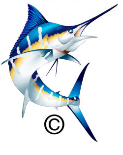 Jumping Blue Marlin, blue | Clipart Panda - Free Clipart Images