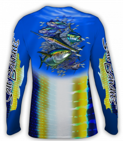 SaltBandits™ Tuna-Marlin Performance Long Sleeve T-Shirt – Salt Bandits™