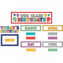 Marquee Our Class Birthdays | TCR5892 - Primary Classroom Teaching ...
