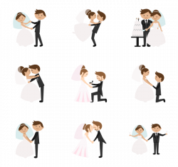146442-wedding-couple | Free SVG from flatiron | Pinterest | Wedding ...